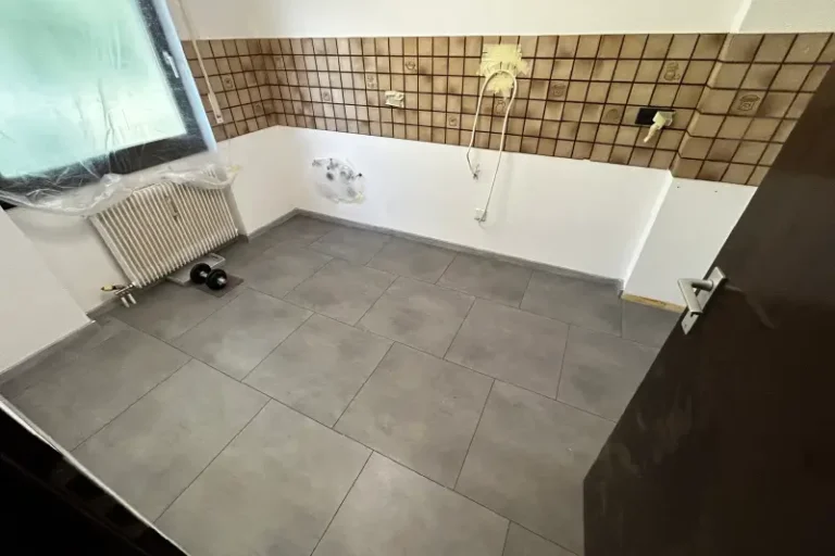 Küche renovieren neuer Boden